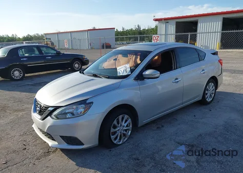 2017 Nissan Sentra Sv из США, поврежденный, VIN 3N1AB7AP1HY323190